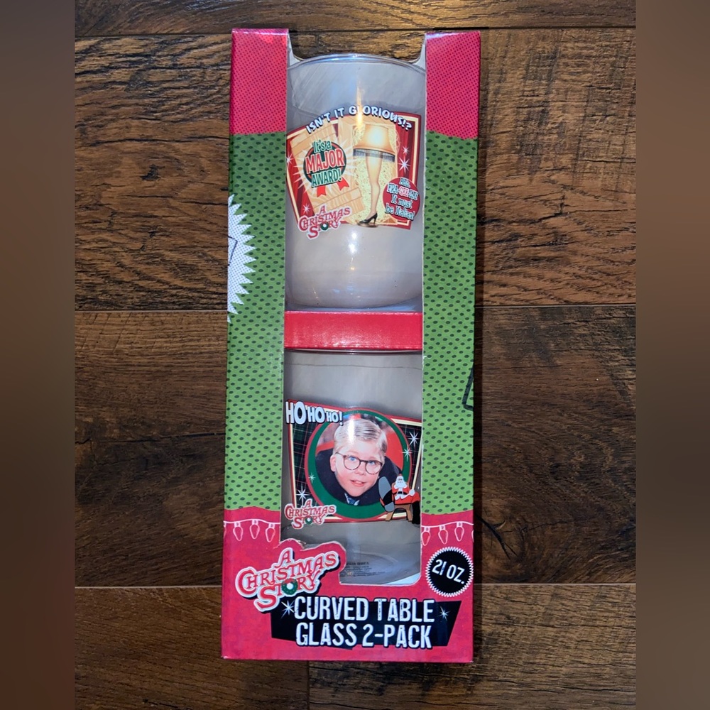 Curved Table Glasses